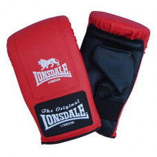 Lonsdale Exercise Mitts MMA Boxen Kampfsport Rot Schwarz Grösse: XL