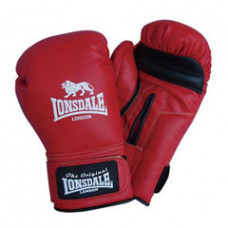 Lonsdale Boxhandschuhe Boxen Handschuhe Rot Schwarz Grösse L 10 Unzen