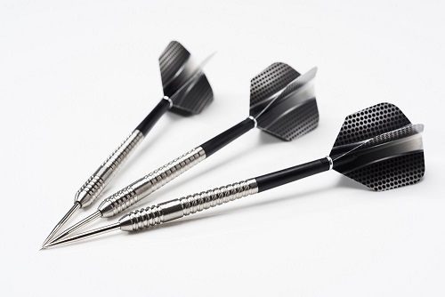 22 g Harrows Black I.C.E Dartpfeile aus 90/% Wolfram